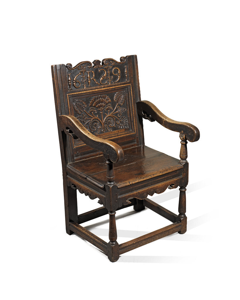 Detail of Robert Southwell's chair by Unknown