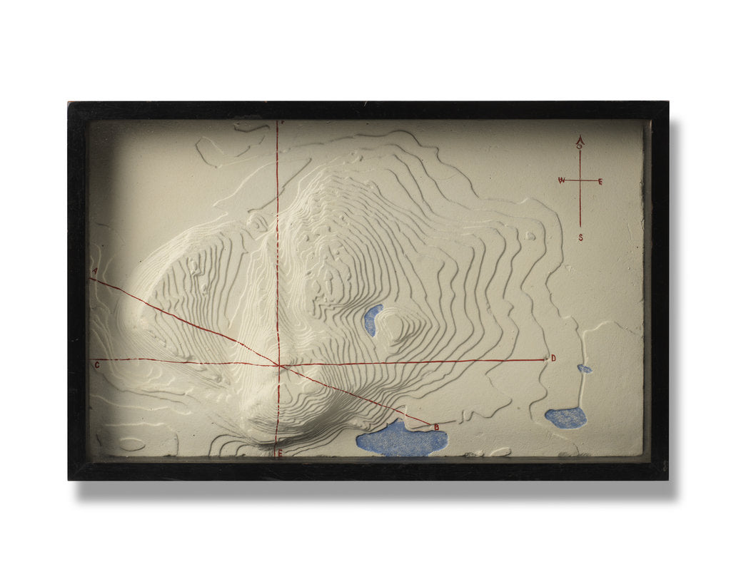 Detail of Model of Arthur’s Seat by Ordnance Survey of Great Britain