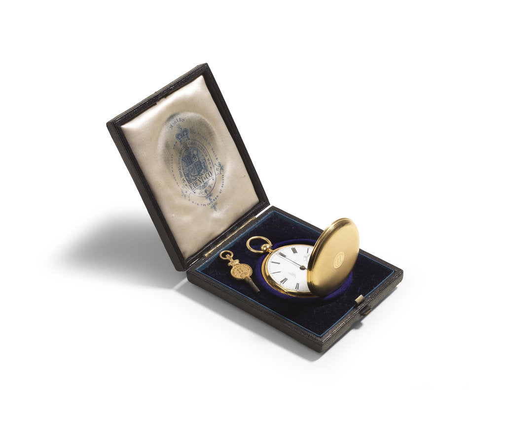 Detail of Pocket watch by E J Dent and Company