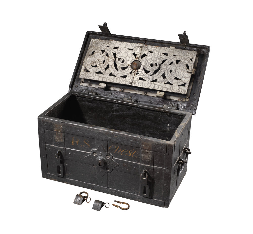 Detail of The Royal Society’s chest by Unknown