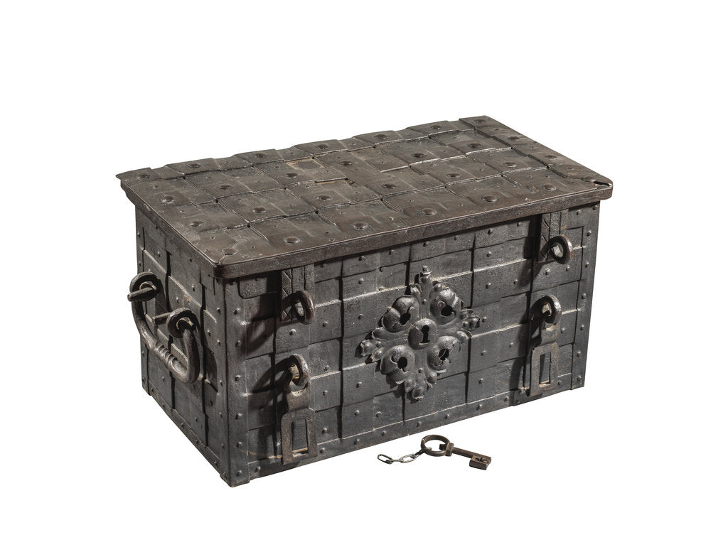 Detail of Nuremberg chest by Unknown