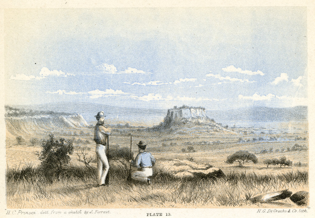 Detail of Mount Worsnop by Henry Charles Prinsep