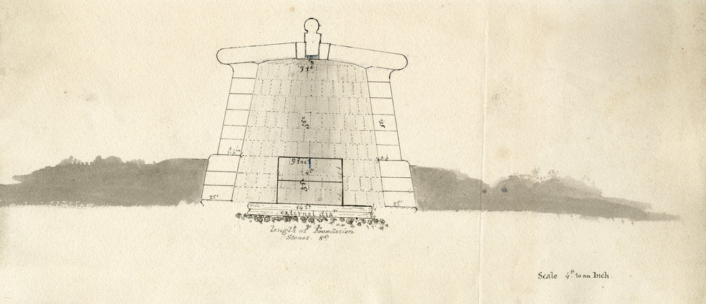 Detail of Baseline building, Lough Foyle by Unknown