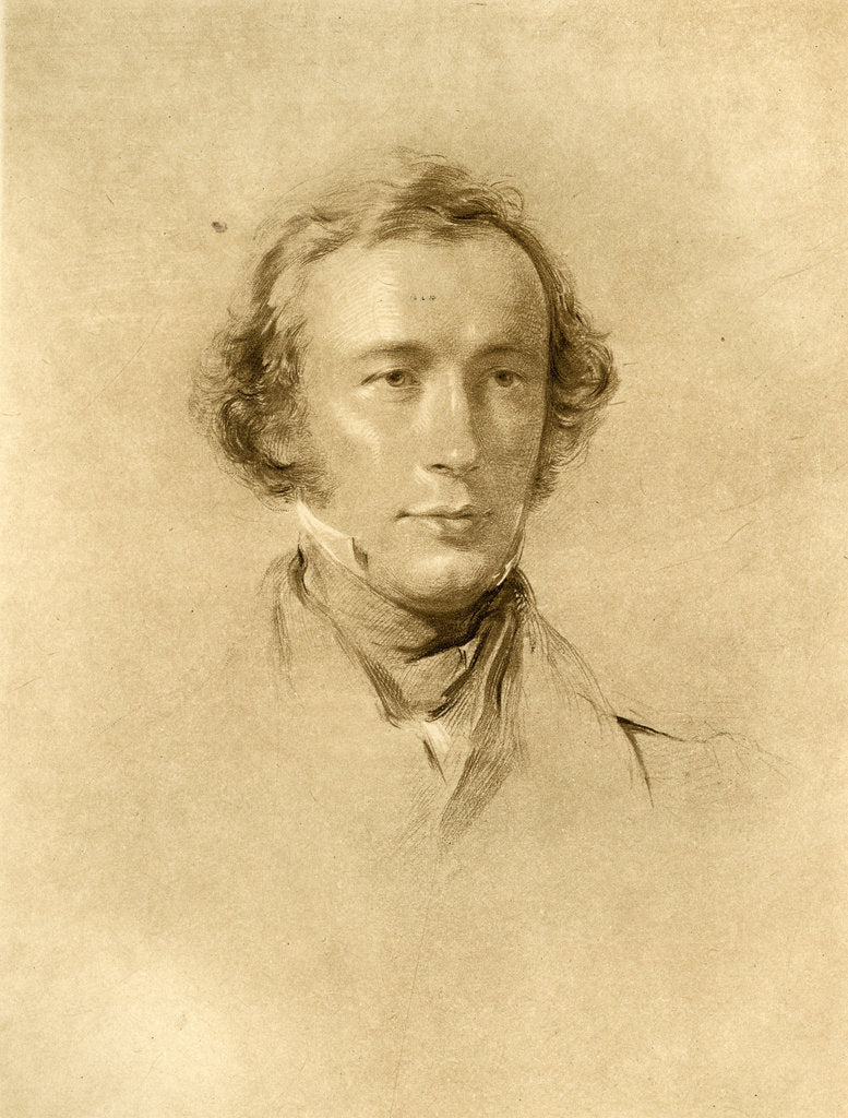 Detail of Portrait of Henry Wentworth Acland by Unknown