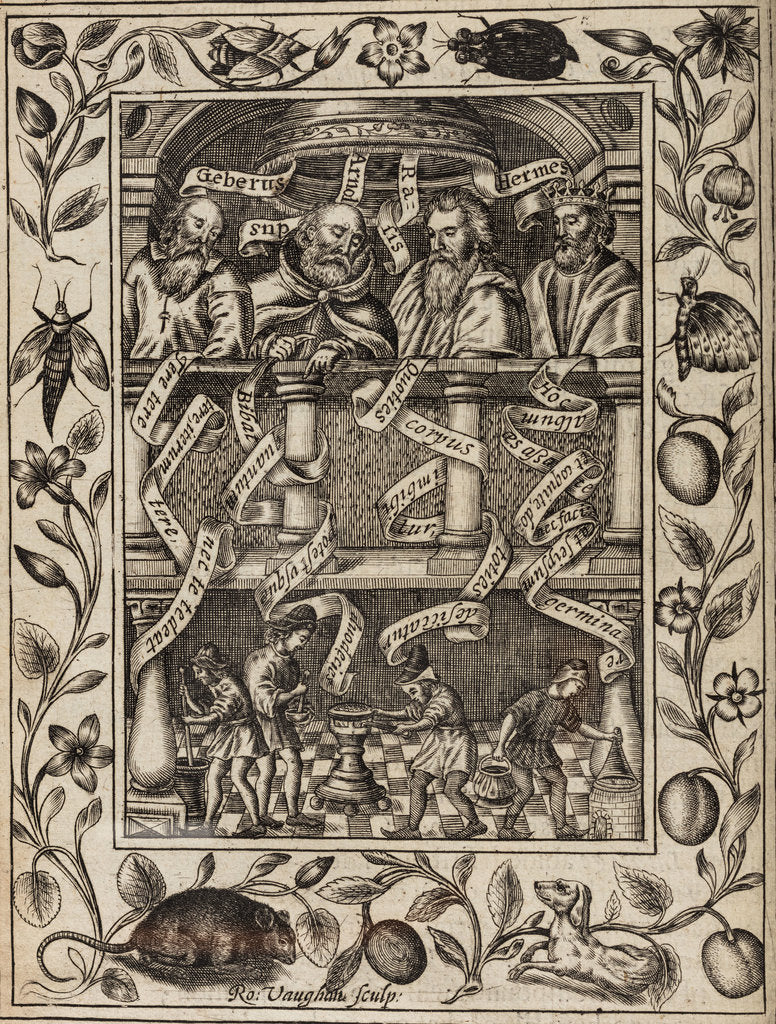 Detail of ‘The Ordinall of Alchimy’ by Robert Vaughan