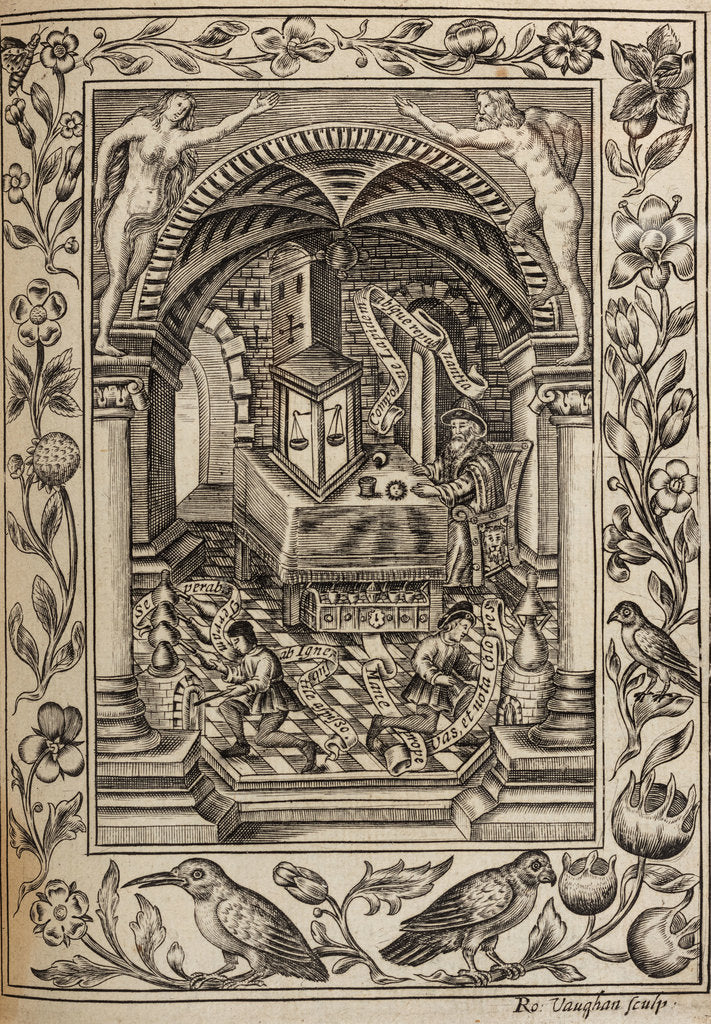 Detail of ‘The Ordinall of Alchimy’ by Robert Vaughan