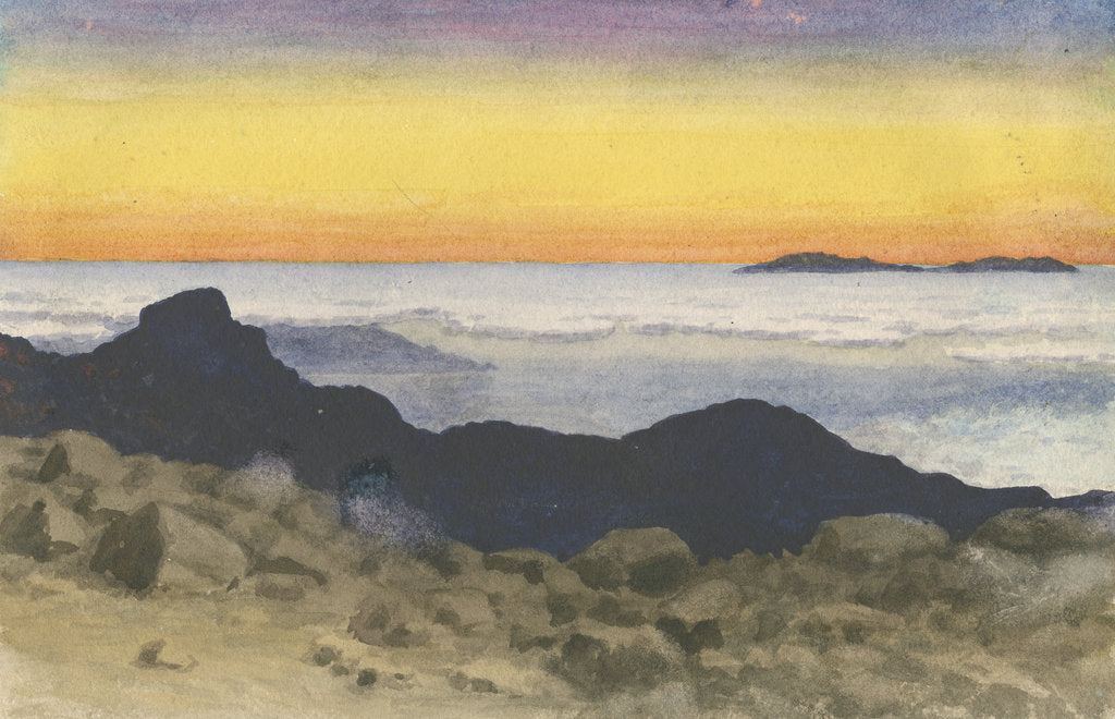 Detail of Cloud horizon by Charles Piazzi Smyth