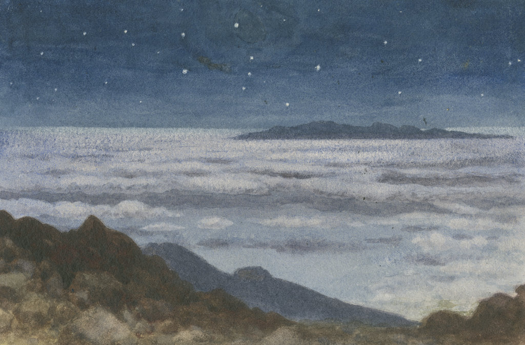 Detail of Cloud horizon by Charles Piazzi Smyth