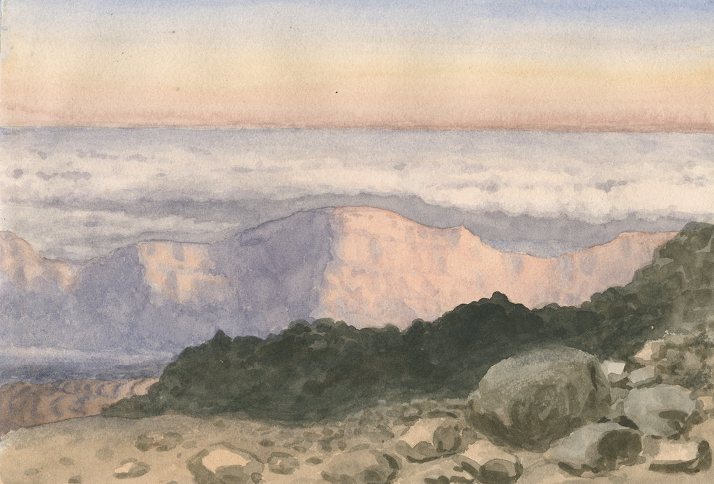 Detail of Cloud horizon by Charles Piazzi Smyth