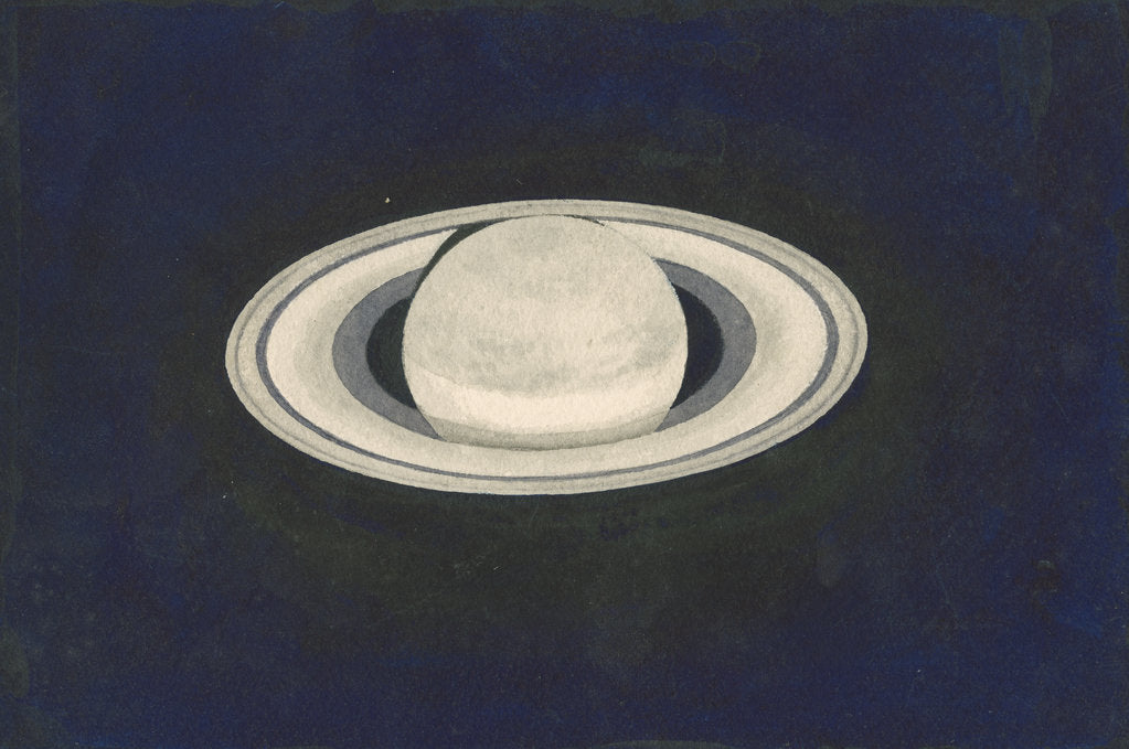 Detail of Saturn by Charles Piazzi Smyth