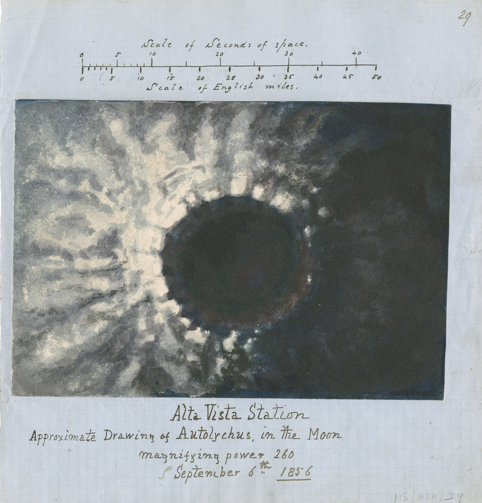 Detail of Autolycus by Charles Piazzi Smyth