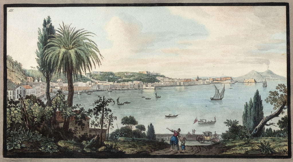 Detail of Naples by Pietro Fabris