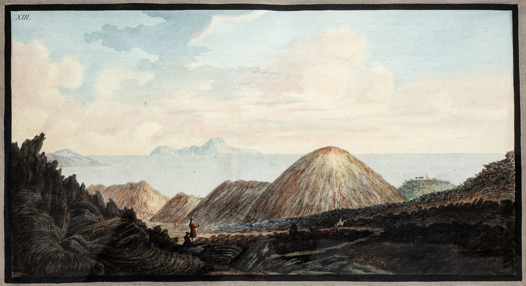 Detail of Little mountains' by Pietro Fabris