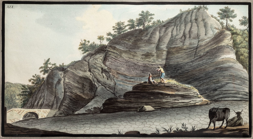 Detail of Cone of Astruni by Pietro Fabris