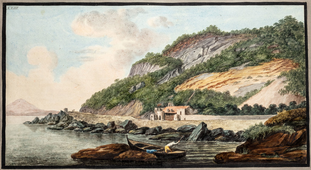 Detail of Cone of Solfaterra by Pietro Fabris