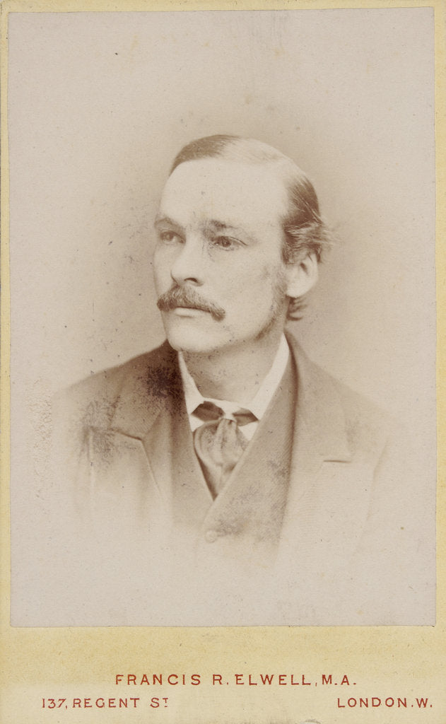Detail of Portrait of Francis Maitland Balfour (1851-1882) by Francis R Elwell