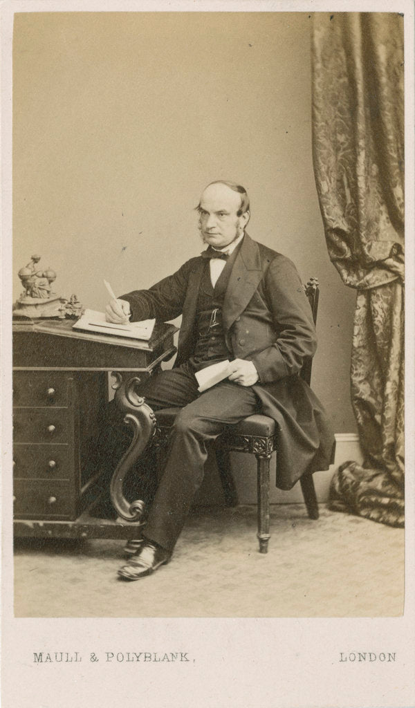 Detail of Portrait of John Couch Adams (1819-1882) by Maull & Polyblank