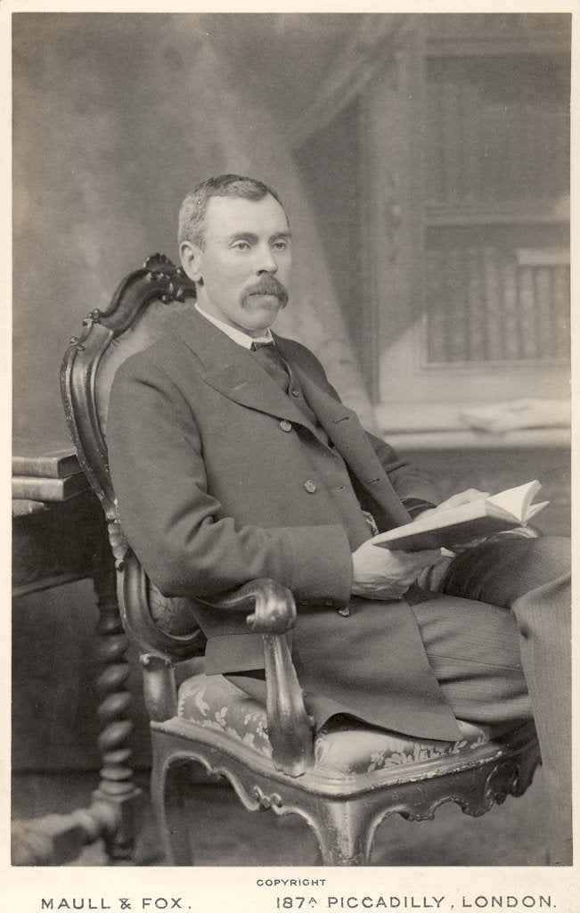 Detail of Portrait of Henry Frederick Baker (1866-1956) by Maull & Fox