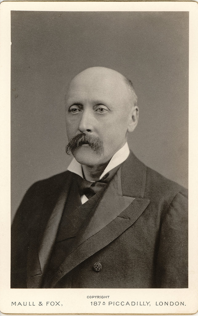 Detail of Potrait of Isaac Bayley Balfour (1853-1922) by Maull & Fox