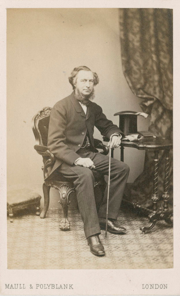 Detail of Portrait of John Frederic La Trobe Bateman (1810-1889) by Maull & Polyblank