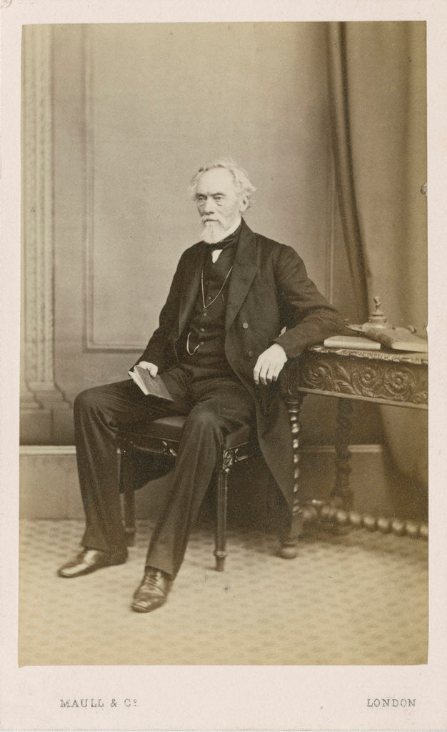 Detail of Portrait of Archibald Billing (1791-1881) by Maull & Co