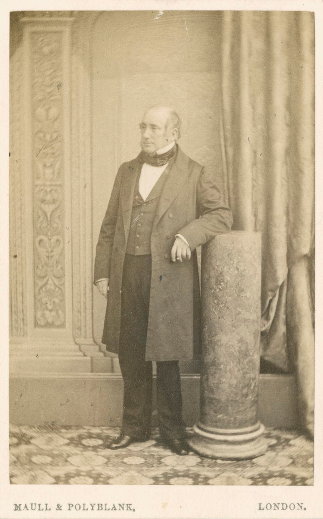 Detail of Portrait of James Scott Bowerbank (1797-1877) by Maull & Polyblank