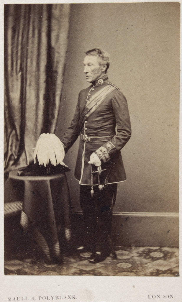 Detail of Portrait of Francis Rawdon Chesney (1789-1872) by Maull & Polyblank