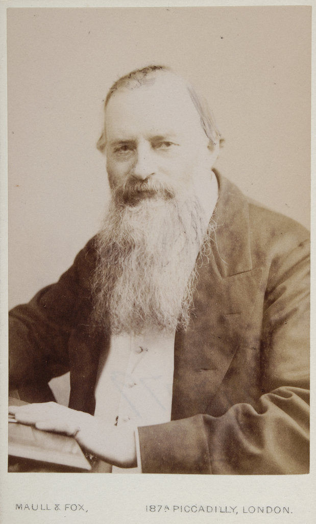 Detail of Portrait of Josiah Latimer Clark (1822-1898) by Maull & Fox