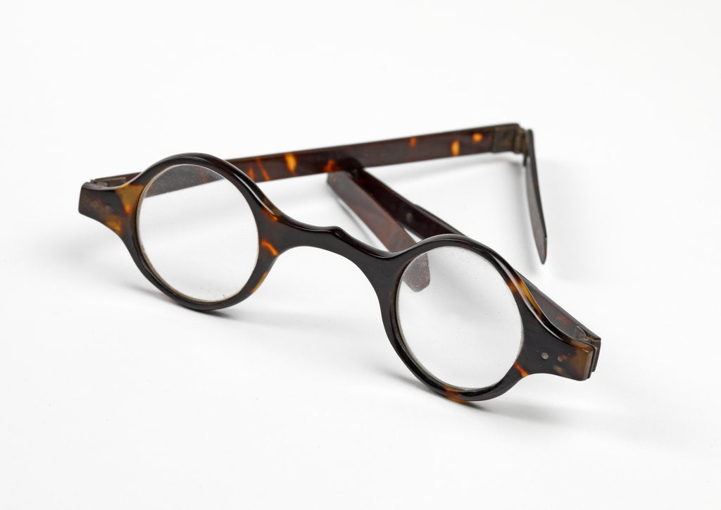 Detail of Joseph Priestley's spectacles by Anonymous