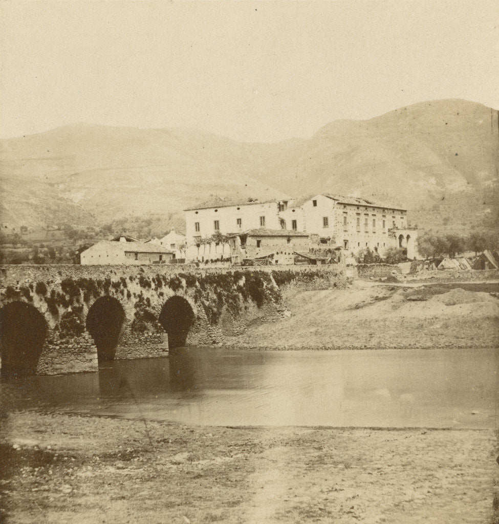 Detail of Pallazzo Palmieri, Polla by Alphonse Bernoud Grellier