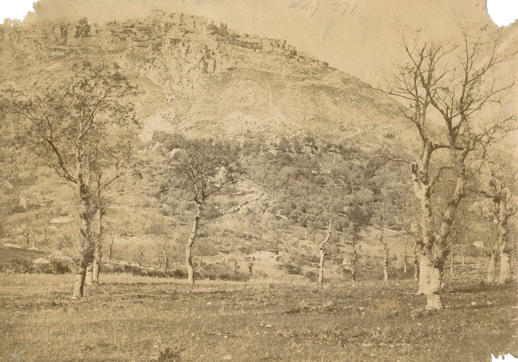 Detail of 'Viggiano' by Alphonse Bernoud Grellier