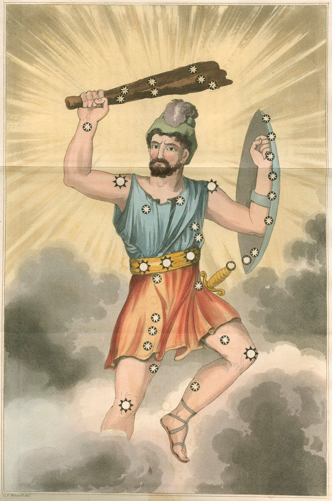 Detail of Constellation of Orion by Anonymous