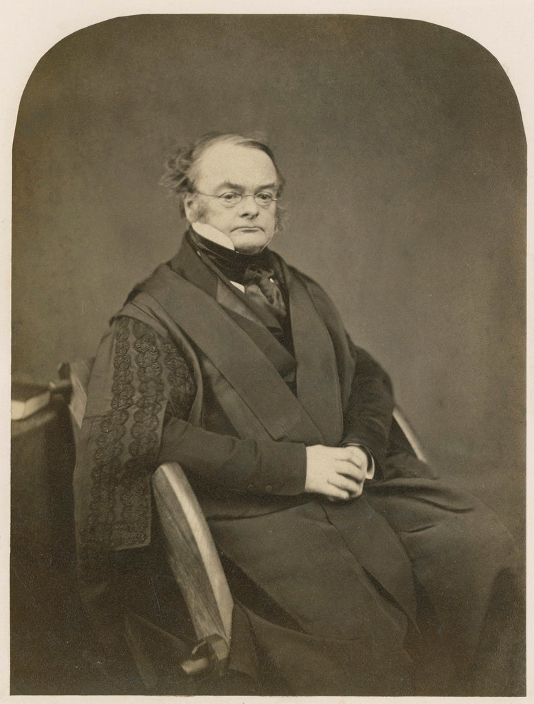 Detail of Portrait of Charles Giles Bridle Daubeny (1795-1867) by Hills