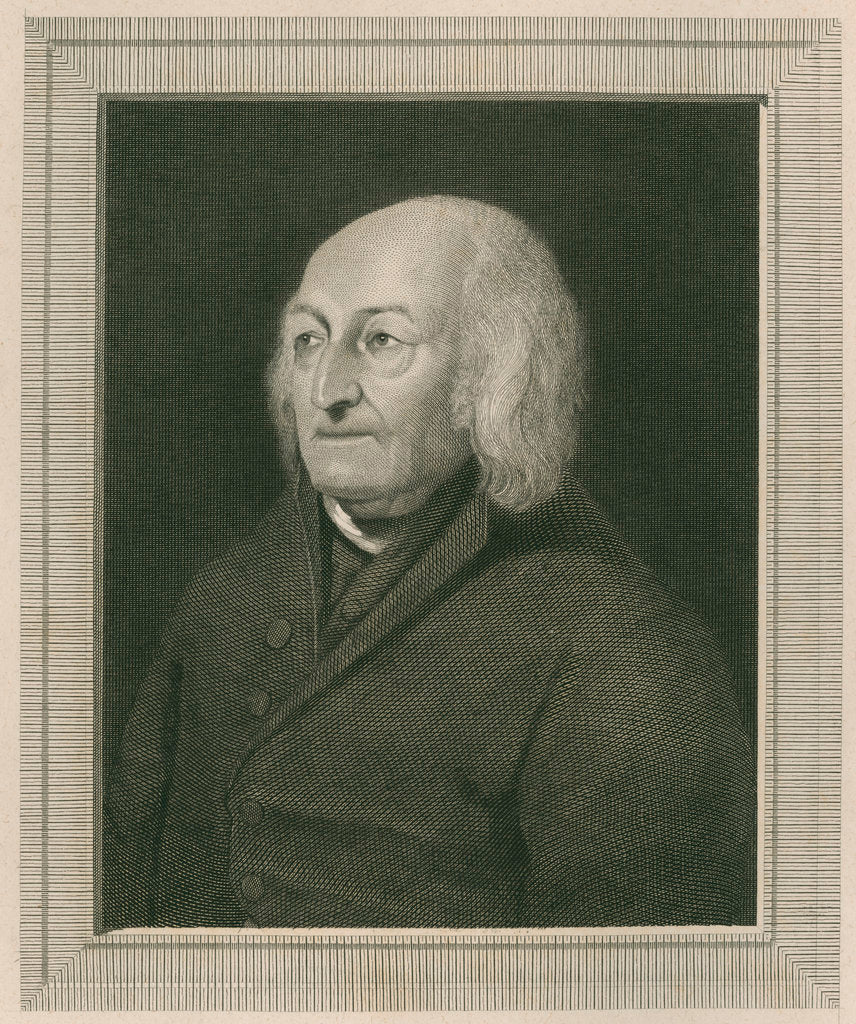 Detail of Portrait of Jean-Andre de Luc (1727-1817) by Anonymous