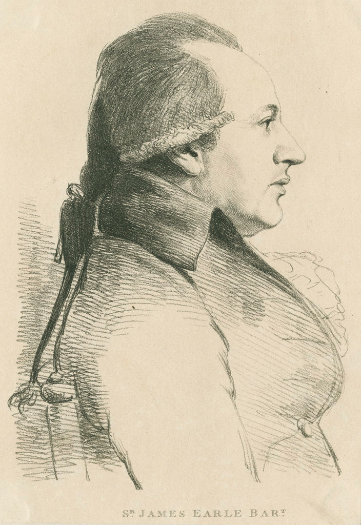 Detail of Portrait of James Earle (1755-1817) by William Daniell