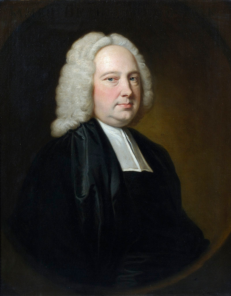 Detail of Portrait of James Bradley (1692-1762) by Thomas Hudson