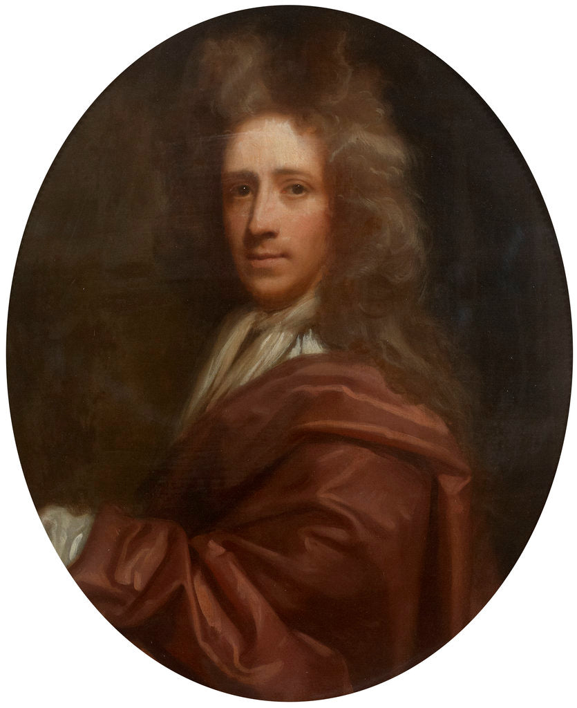 Detail of Portrait of Richard Waller (1655-1715) by Thomas Murray