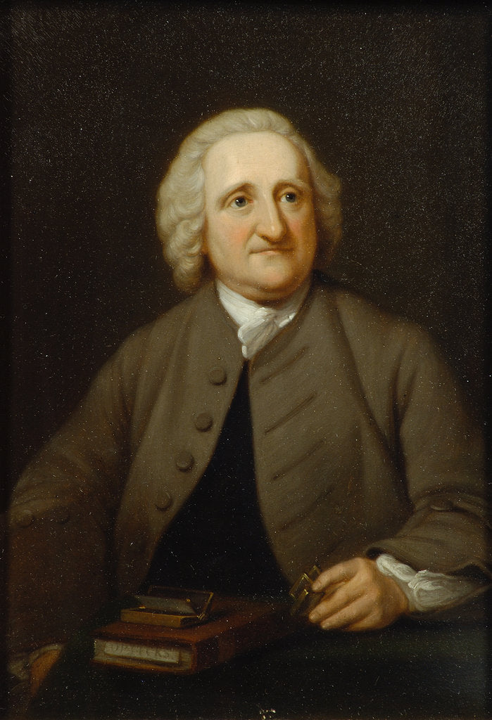 Detail of Portrait of John Dollond (1706-1761) by William Frederick Witherington