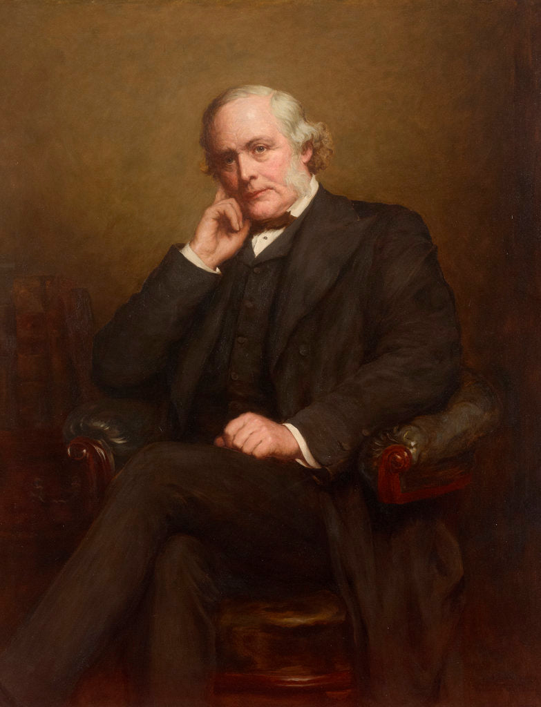 Detail of Portrait of Joseph Lister, 1st Baron Lister of Lyme Regis (1827-1912) by Dorofield Hardy