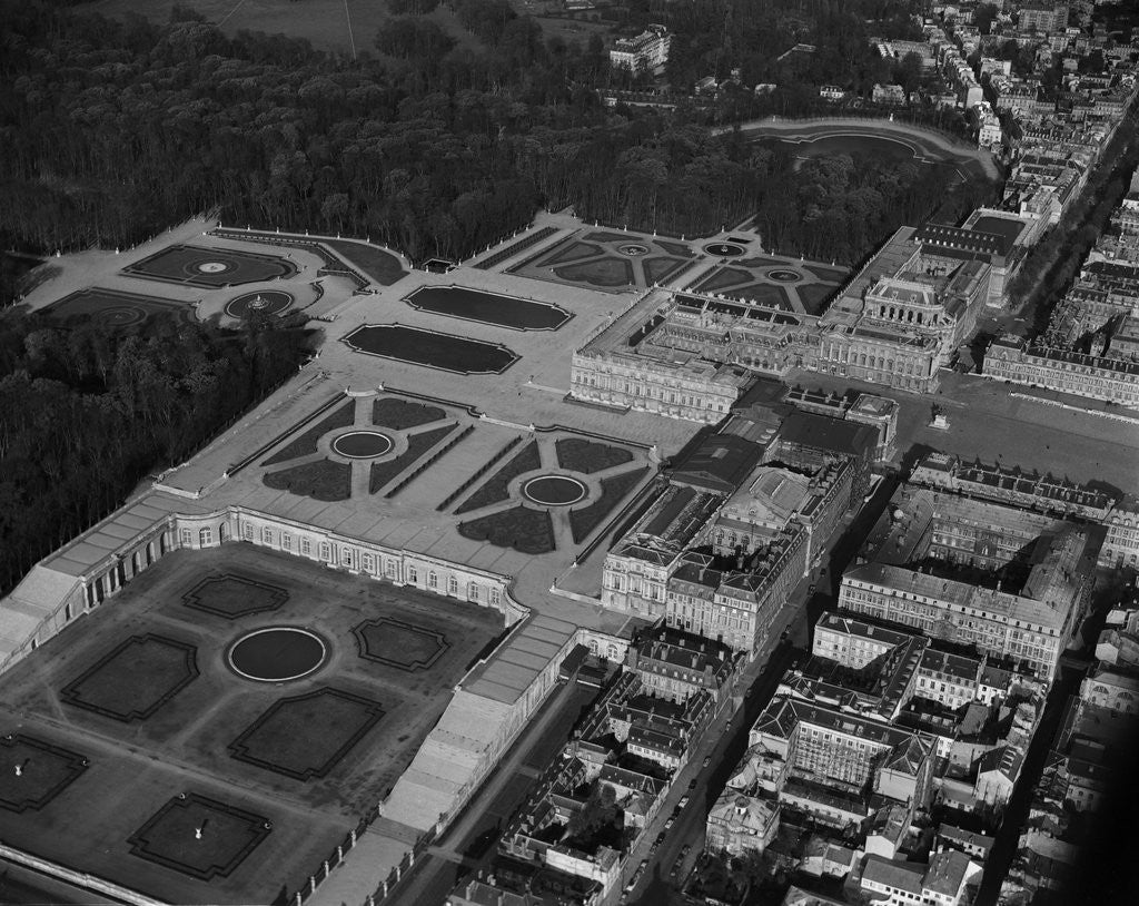 Detail of Aerial View of Versailles by Corbis