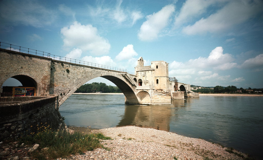 Detail of St. Benezet Bridge by Anonymous