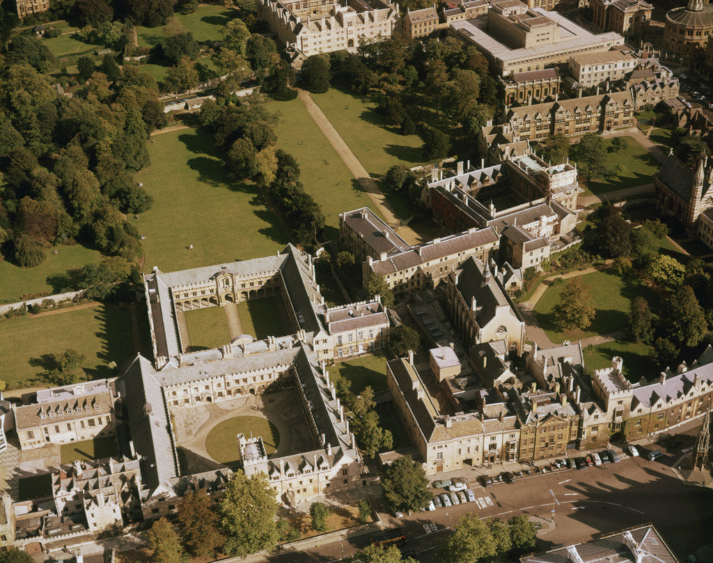 Detail of University of Oxford Colleges by Anonymous