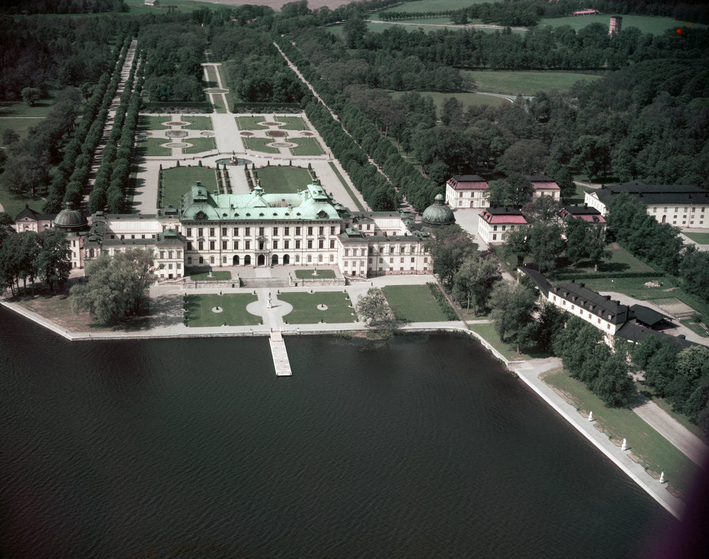 Detail of Drottningholm Palace and Garden by Anonymous
