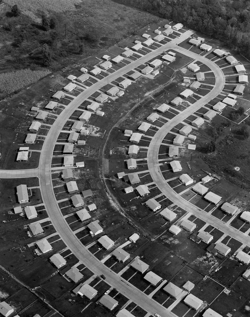 Detail of Residential Neighborhood by Anonymous