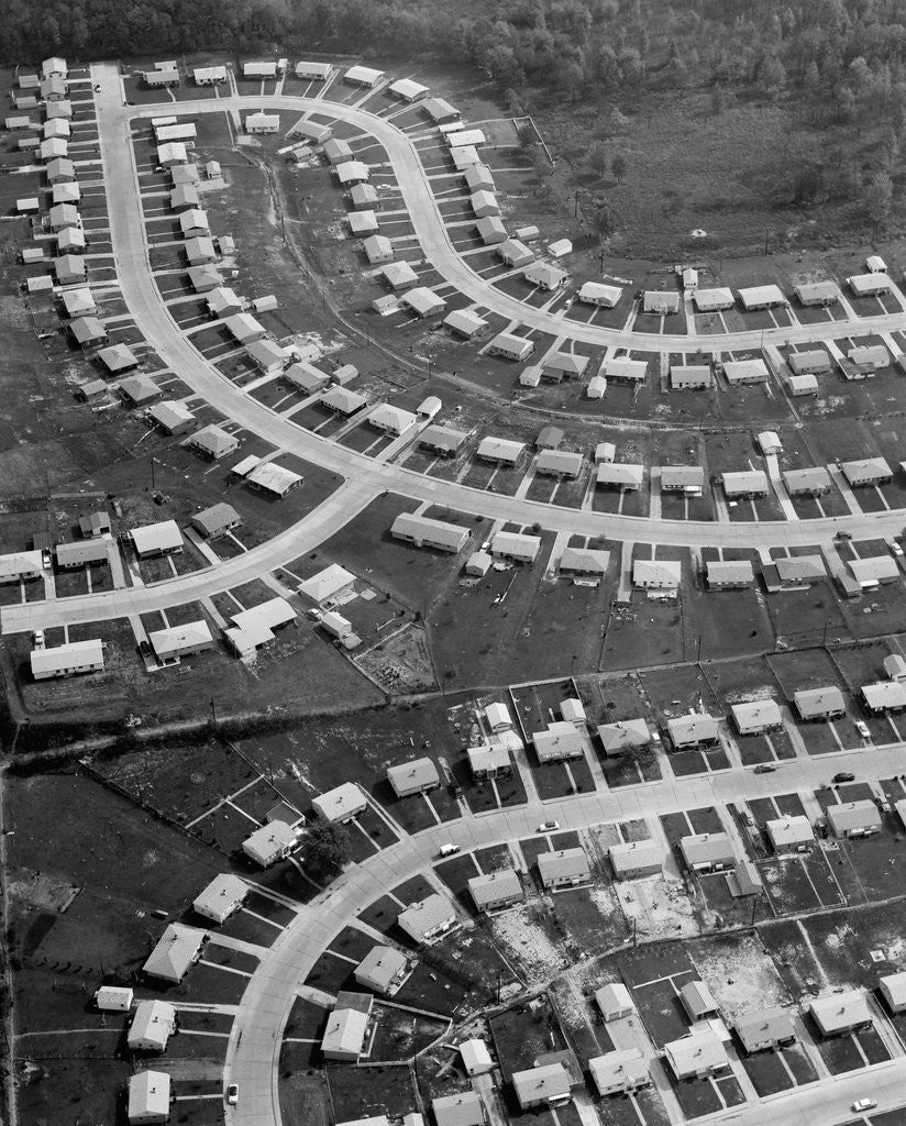 Detail of Residential Neighborhood by Anonymous