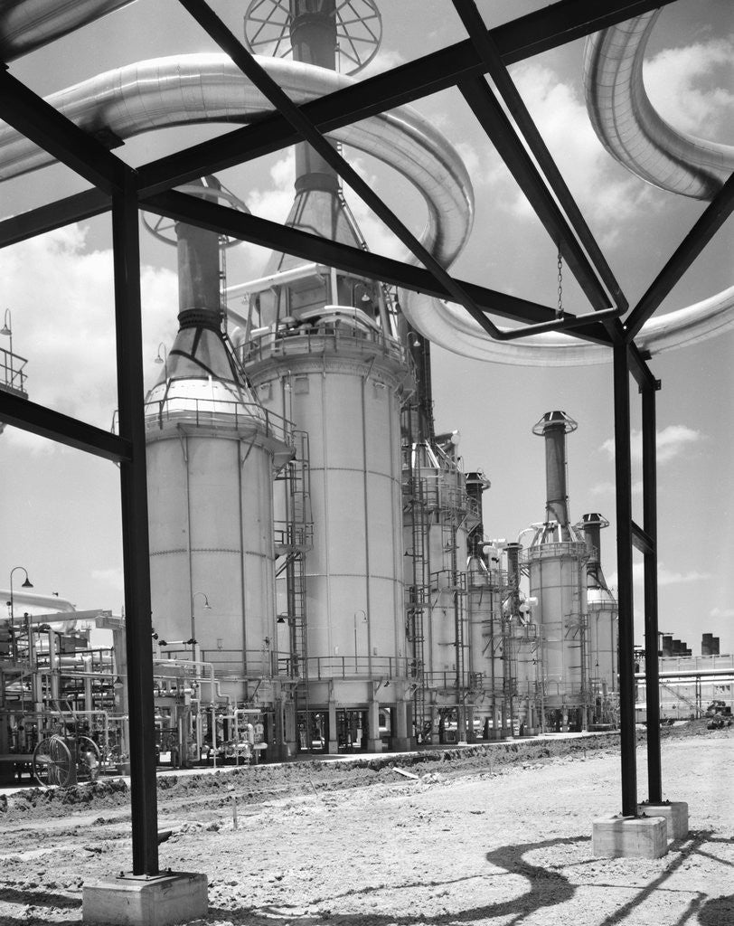 Detail of Texaco Refinery by Anonymous