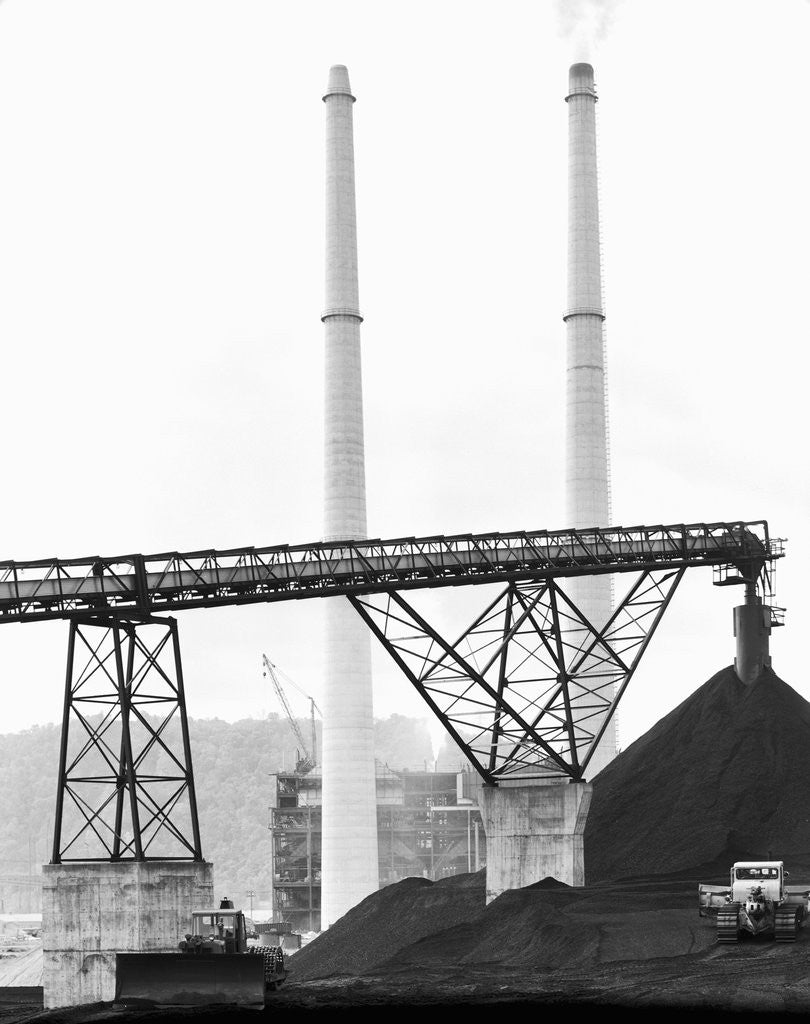 Detail of Mine-Mouth Power Plant at Cresap's Bottom by Anonymous