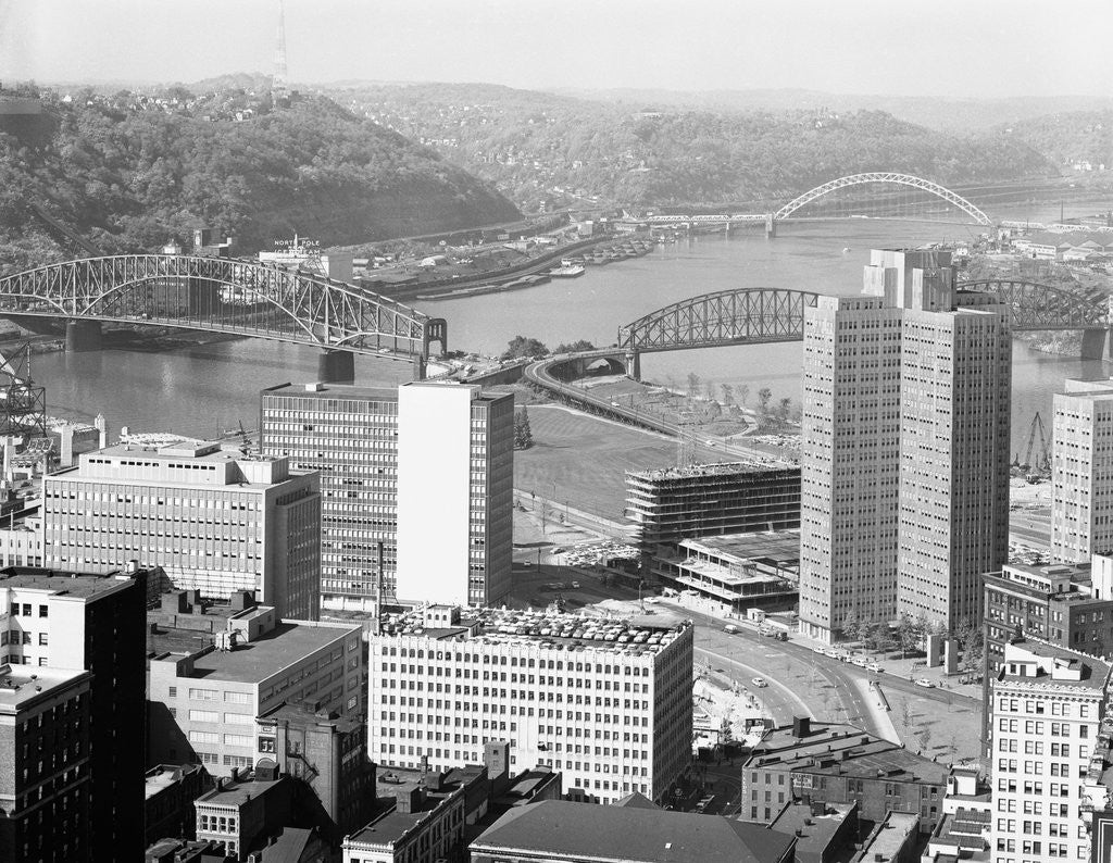 Detail of Ohio River Confluence by Anonymous