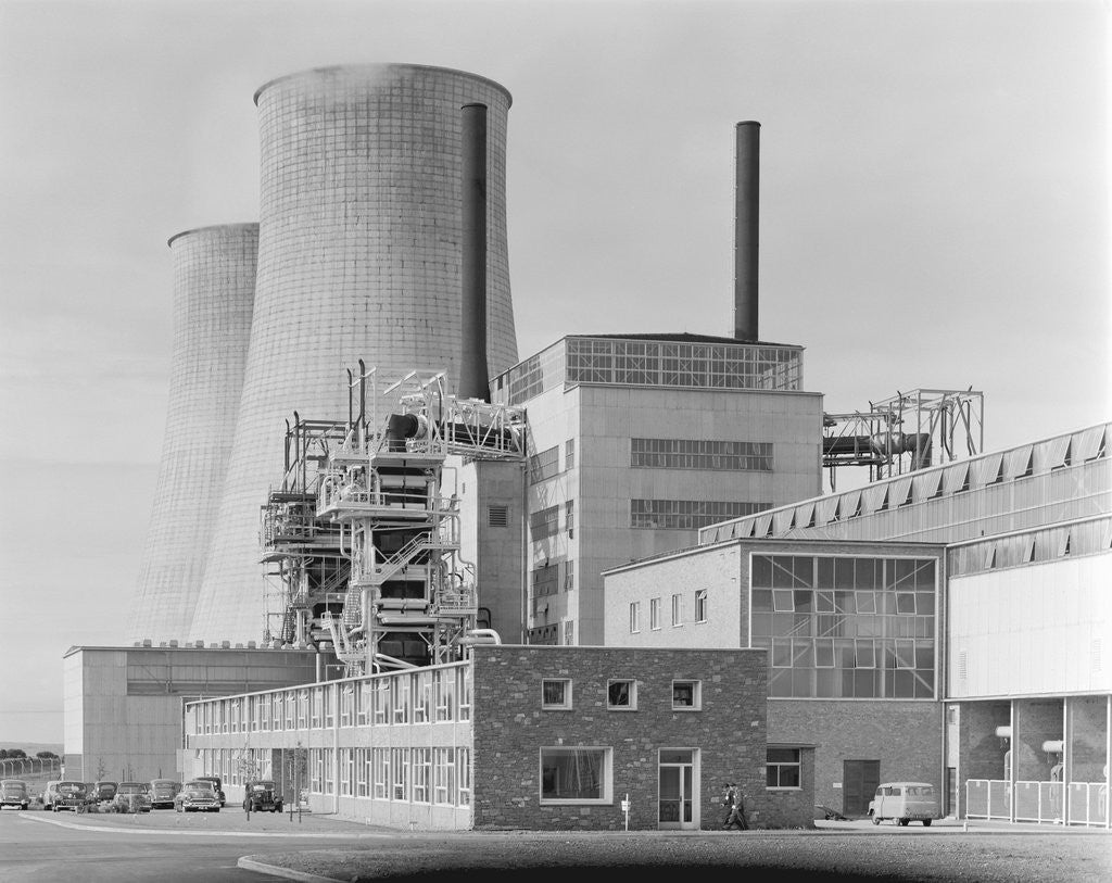 Detail of Calder Hall Nuclear Power Plant by Corbis