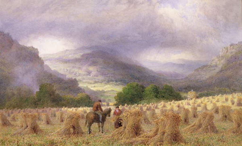 Detail of Harvest Time by Charles Grant Davidson